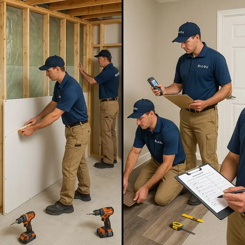 Repairs and Reconstruction process in Lewiston, ID